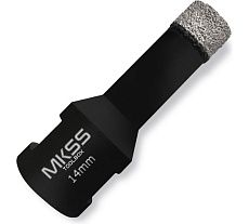 Коронка алмазная универсальная MKSS Toolbox KS2803 HARD W 14 мм, M14 для УШМ KS28030014