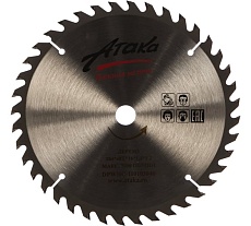 Диск пильный (184 мм; 40T; 16 мм) по дереву профи АТАКА 8079540