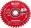 Диск пильный 190x30x1.8/1.1 мм, A=15° ATB + 8 SHEAR, Z=40 WOODWORK 27.190.40