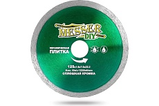 Диск алмазный сплошной по керамической плитке (125х22.2 мм) Messer DIY 03.125.009