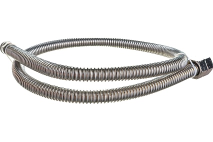 Сильфонная подводка для газа Overcon 1/2", 100 см, в/в ИС.100664 00000000444