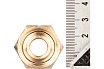 Переходник 3/8" на резьбу баллона 11 кг Topex 44E139