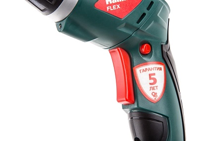 Аккумуляторная отвертка Hammer Flex ACD3.6Li USB с набором бит 545454