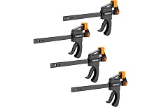 Набор быстрозажимных струбцин Deko CL150-4 150 мм, 4 шт 065-0666