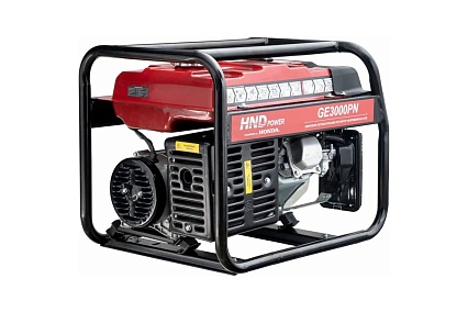 Бензиновый генератор HND GE 3000 PN с двигателем Honda GE3000PN