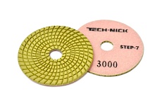 Круг алмазный гибкий шлифовальный АГШК STEP 7 (100x3.5 мм; Р3000) TECH-NICK 111120012