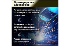 Электроды сварочные OK46 E6013 1 кг, 4х350 мм WIEM E601314