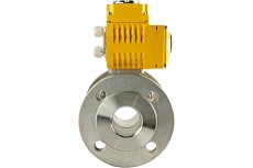 Шаровой полнопроходной кран DN.ru КШФП.316.200 Ду150 Ру16, электропривод QT-060 220В D160-01998