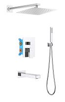 Душевой набор Aquatek Либра AQ1673CR хром