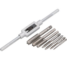 Метчики Draumet комплект 8 шт. M3-M12 7246