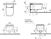 Подвесной унитаз VitrA V-Care 5674B003-6194 Comfort