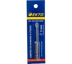 Сверло по кафелю и стеклу (3 мм; шестигранный хвостовик) EКТО DS-109-0300-0060