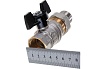Шаровой кран ELSEN Strong T, 3/4", НВ, ручка-бабочка, с накидной гайкой EV34.3201