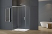 Душевой уголок Vincea Soft 2 VSR-3SO29010CL 100x90 хром, прозрачное