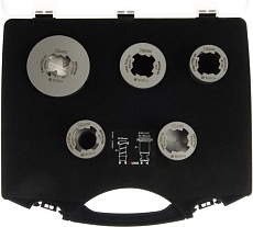 Набор алмазных коронок Dry Speed X-LOCK (25-68 мм; 5 шт.) Bosch 2608599037