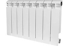 Биметаллический радиатор STOUT ALPHA 350 10 секций, боковое подключение SRB-2310-035010 RG00908P389EF3