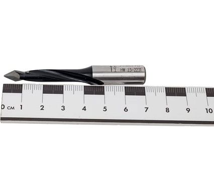 Сверло HW (7x35x70 мм; Z 2; S 10x26 мм; RH) для присадочного станка CMT 314.070.11