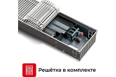 Встраиваемый внутрипольный конвектор Techno Power Vent с решеткой KVZVh 270-130-1400 RH07000629