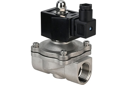 Электромагнитный клапан DN.ru двухходовой VS2W-301E-NC Ду6 Ру10 сталь, EPDM 24В DC D130-01829