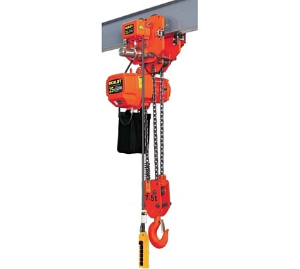Передвижная цепная электрическая таль OCALIFT 75-03s 7,5 т, 6 м, 380 в oca07503st6m