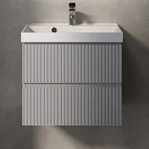 Мебель для ванной AQUAme S1 60 см серый