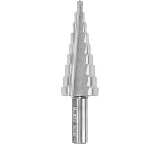 Сверло ступенчатое HORTZ 4-20 ст.9, dхв=8.0, Р6М5, 4,6,8,10,12,14,16,18,20 1140506
