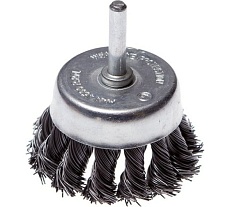 Щетка-крацовка со шпилькой для дрели, 65 мм РемоКолор 45-2-506