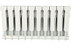 Биметаллический радиатор Rommer Profi BM 350 BI350-80-80-130 10 секций RAL9016 86632
