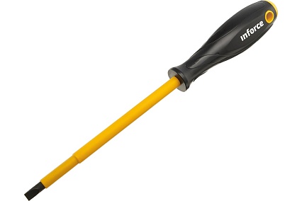Диэлектрическая отвертка SL6,5х150мм Inforce 06-09-80