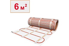 Электрический теплый пол под плитку ТеплоСофт 6м.кв 900Вт 6900/2