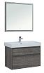 Тумба с раковиной Aquanet Nova Lite 90 см, 2 ящика