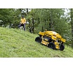 Радиоуправляемая колёсная газонокосилка с бензиновым двигателем KAWASAKI для склонов SPIDER с шириной кошения 80 см ILD01