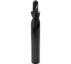Комбинированное сверло-зенкер по металлу H-Tools 180гр., M6, 6,6/11мм, HSS-G VAP PRO 102629HT
