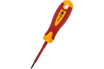 Диэлектрическая крестовая отвертка PH0*60мм, до 1000V Berger BG BG1055