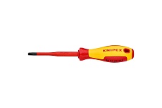 Тонкая отвёртка PlusMinus 212 мм Knipex KN-982402SLS