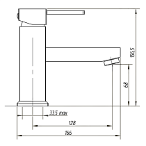 Смеситель для раковины Migliore Kvant ML.KVT-2713.CR