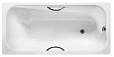 Чугунная ванна Wotte Start 170x75, с отверстиями для ручек