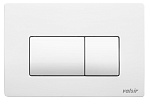 Кнопка смыва Valsir P1 VS0871300 белый матовый