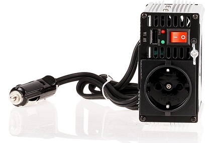 Инвертор Alca 230V, 12V, 150W + зарядка USB 313100