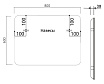 Зеркало Vincea VLM-3VC800 80x60 см, сенсорный выключатель и диммер