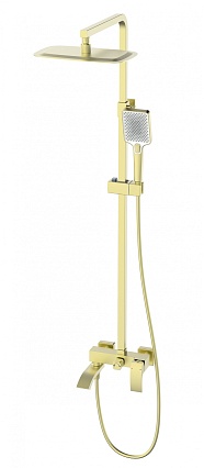 Душевая стойка Wonzon&Woghand Fit WW-88739009-BG брашированное золото