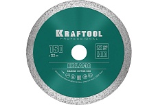 Диск алмазный отрезной сплошной по керамограниту Kraftool Keramo 150х22 мм 36684-150