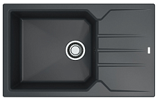 Кухонная мойка Alveus Granital Record 40 1144466 78 см черный