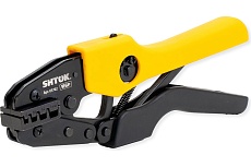 Пресс-клещи SHTOK ПК-23+, матрица, профиль трапеция, 10-25 мм, серия VEGA 03702