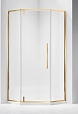 Душевой уголок Vincea Слим-Н (Slim-N) VSP-4SN900CLG 90x90 брашированное золото, прозрачный
