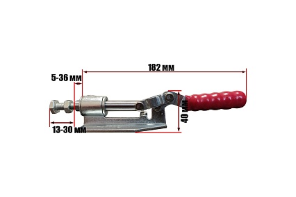 Прижим Uniq tool механический Goodhand CS-36092M