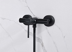 Смеситель для душа Aquatek Европа AQ1360MB черный матовый