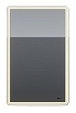Зеркальный шкаф Lemark Element 50x80 с подсветкой LM50ZS-E, белый глянец