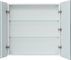 Зеркальный шкаф Aquanet Оптима 70 с LED подсветкой