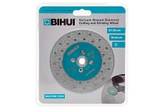 Диск алмазный для резки и шлифовки керамогранита vacuum, 125 мм, М14 BIHUI DCWMM5